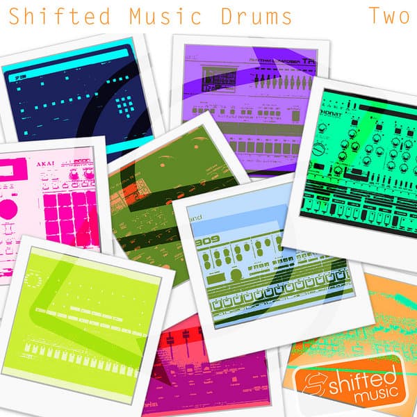 shifted music drums two